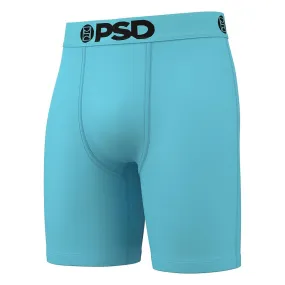 PSD Men's Light Blue Caribbean Sld Boxer Briefs Small Underwear - 224180097-LTB-S