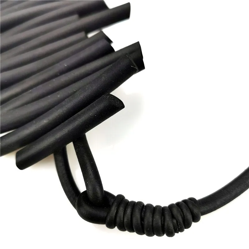 Recycled Rubber Geometric Stick Black Women's Fashion Belt
