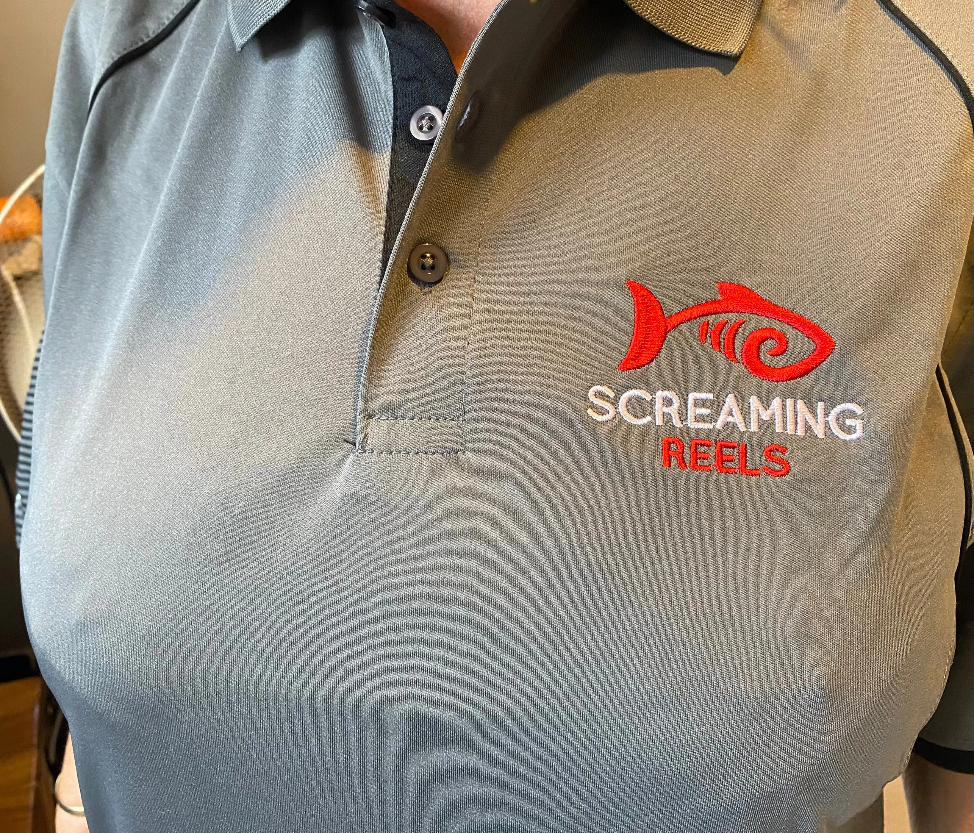 Screaming Reels Polo Shirts