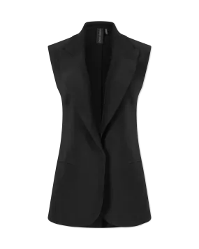 Single Breasted Sleeveless Jacket