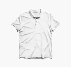 WHITE POLO TEE