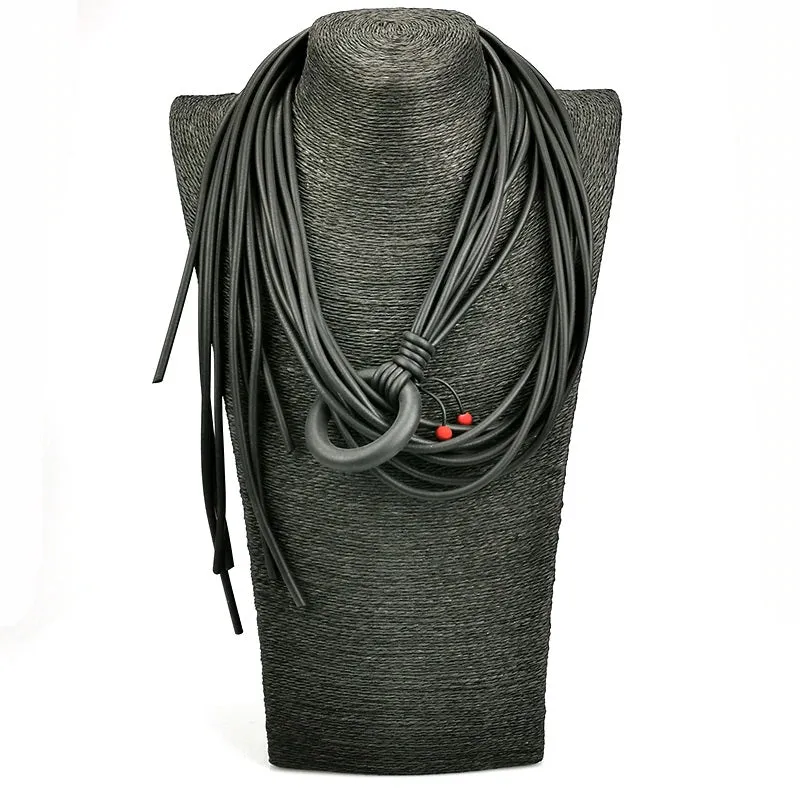 Womens Luxury Silicone Belt Fashion Accessories Multi Strands Faux Pearl Accents